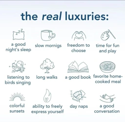 Don't forget to indulge in some luxuries this weekend!